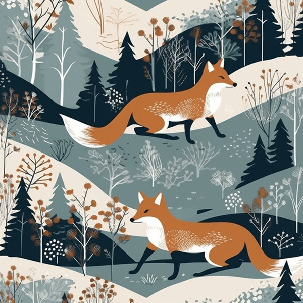 Fox fleece blanket hot sale